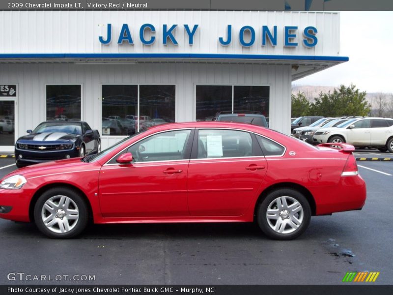 Victory Red / Neutral 2009 Chevrolet Impala LT
