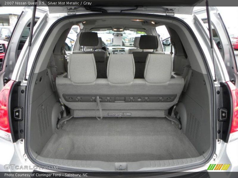 Silver Mist Metallic / Gray 2007 Nissan Quest 3.5