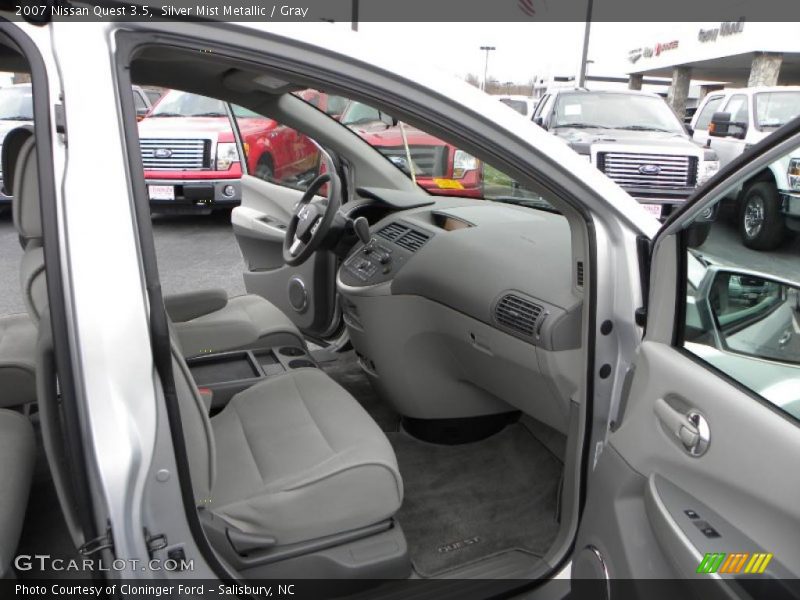 Silver Mist Metallic / Gray 2007 Nissan Quest 3.5