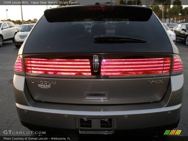 Vapor Silver Metallic / Light Camel 2008 Lincoln MKX