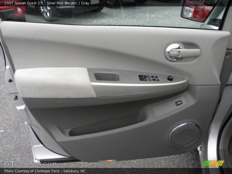 Silver Mist Metallic / Gray 2007 Nissan Quest 3.5