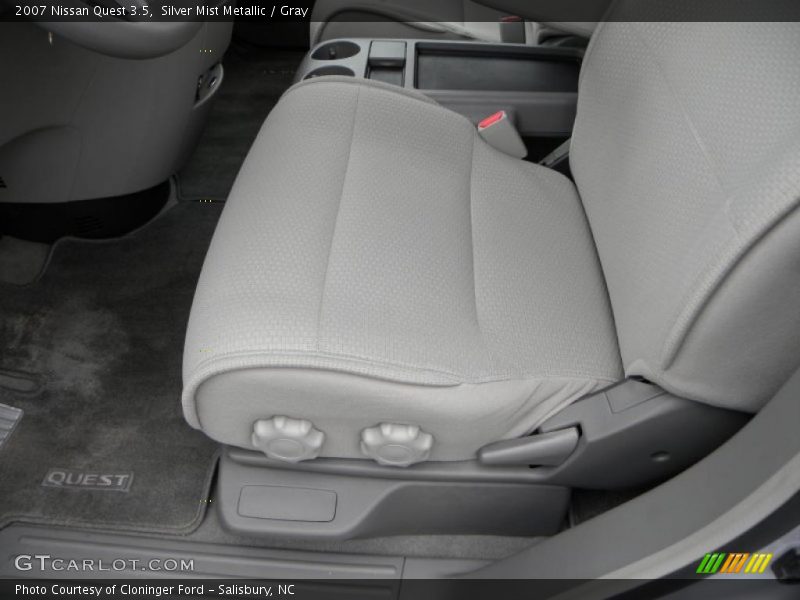 Silver Mist Metallic / Gray 2007 Nissan Quest 3.5