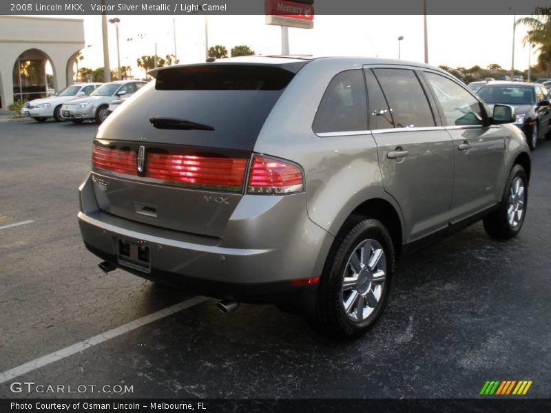 Vapor Silver Metallic / Light Camel 2008 Lincoln MKX