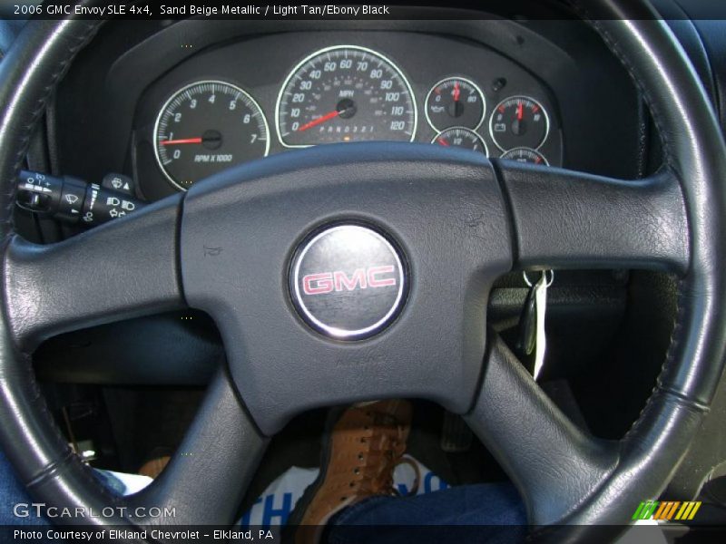 Sand Beige Metallic / Light Tan/Ebony Black 2006 GMC Envoy SLE 4x4