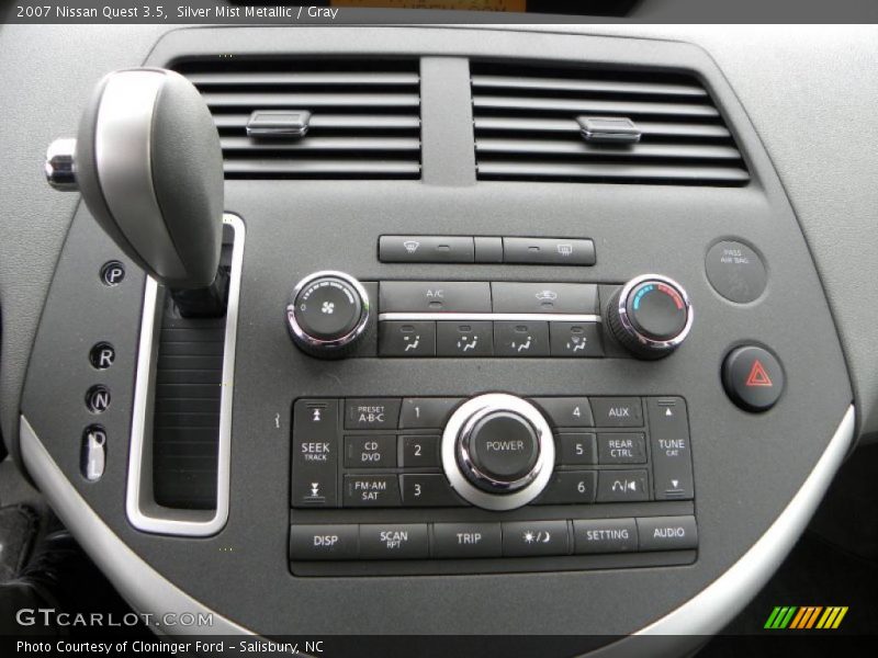 Silver Mist Metallic / Gray 2007 Nissan Quest 3.5