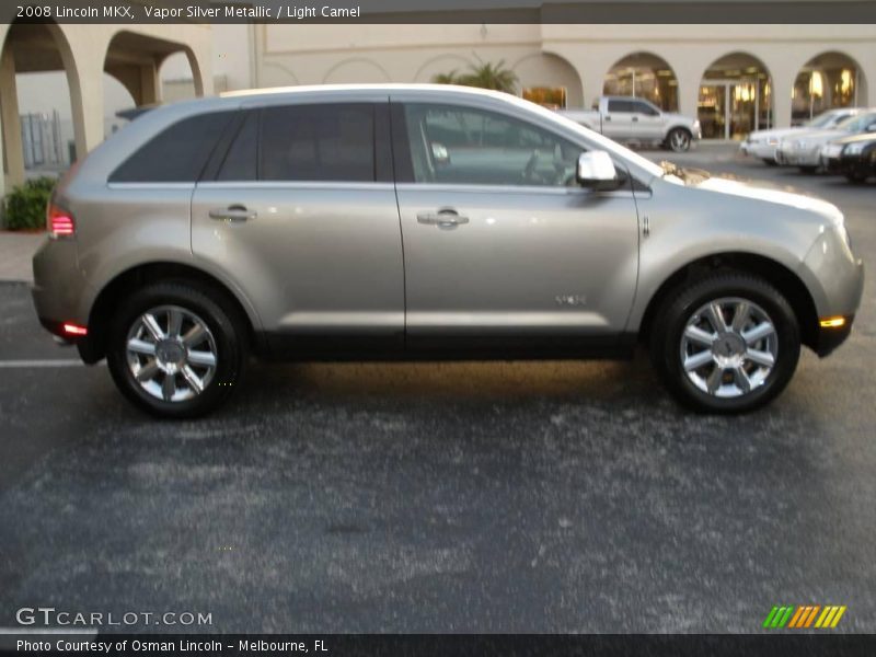 Vapor Silver Metallic / Light Camel 2008 Lincoln MKX