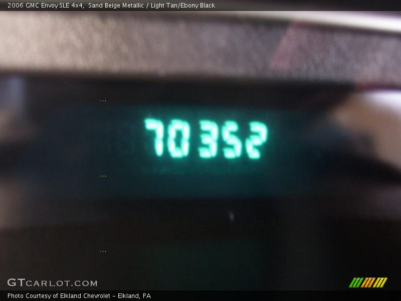 Sand Beige Metallic / Light Tan/Ebony Black 2006 GMC Envoy SLE 4x4
