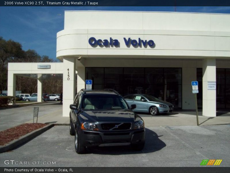 Titanium Gray Metallic / Taupe 2006 Volvo XC90 2.5T