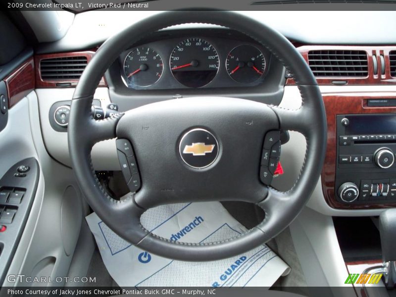Victory Red / Neutral 2009 Chevrolet Impala LT