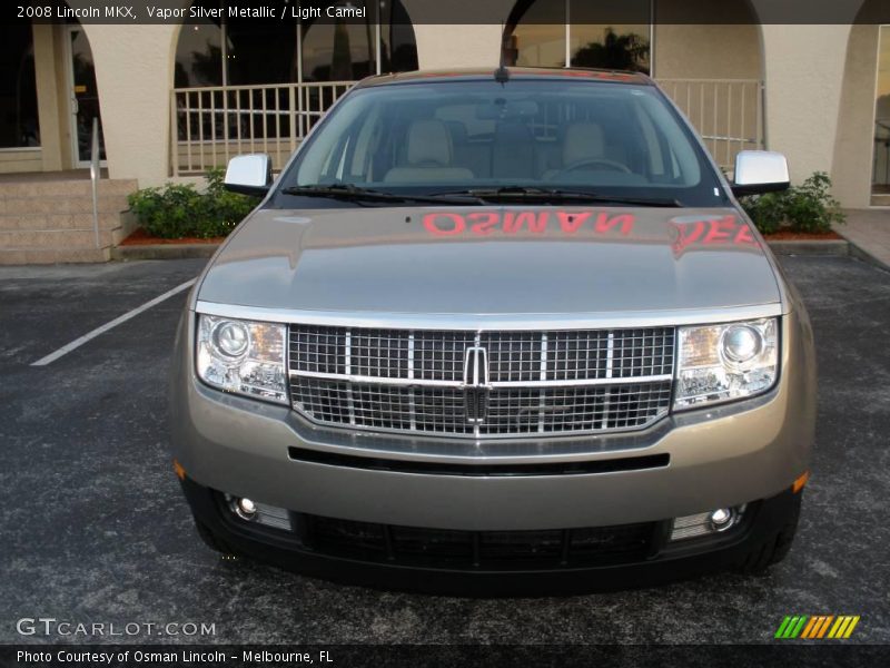 Vapor Silver Metallic / Light Camel 2008 Lincoln MKX