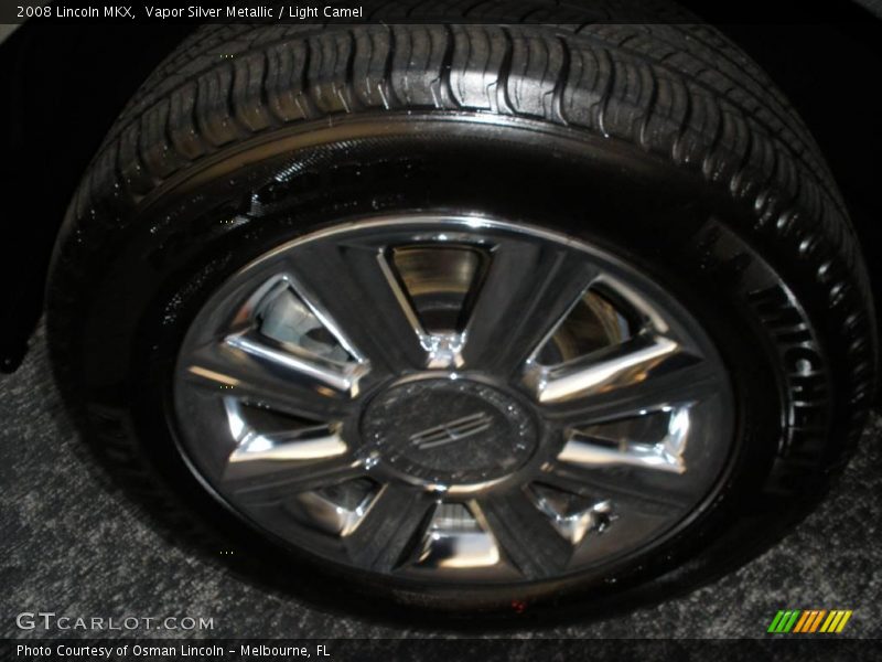 Vapor Silver Metallic / Light Camel 2008 Lincoln MKX