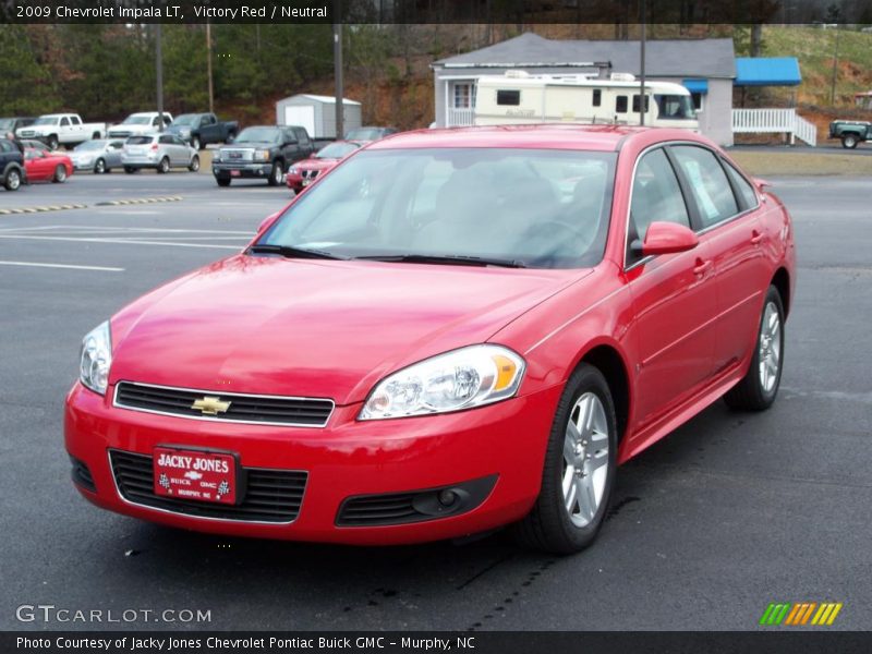 Victory Red / Neutral 2009 Chevrolet Impala LT