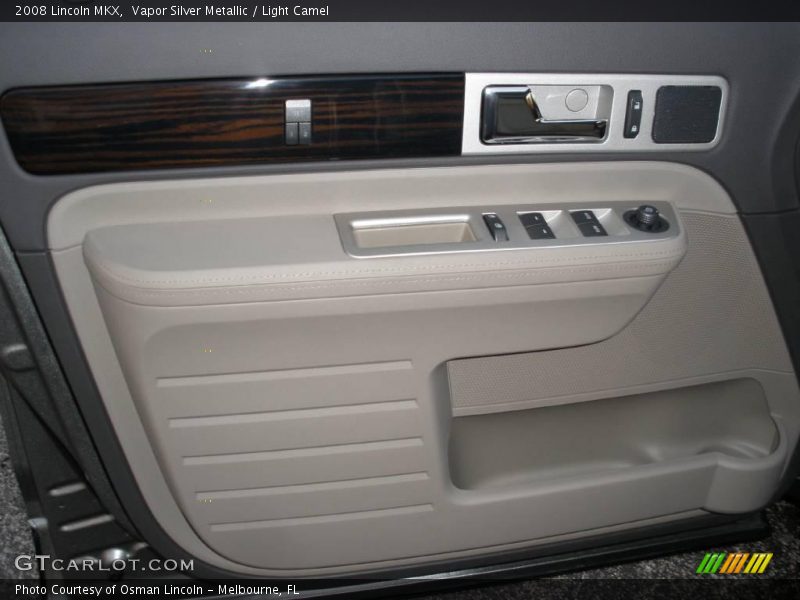 Vapor Silver Metallic / Light Camel 2008 Lincoln MKX
