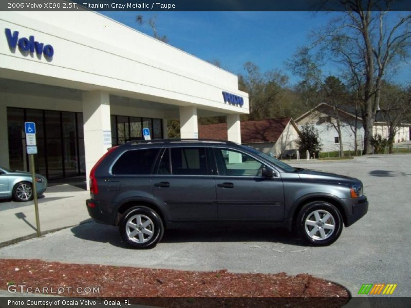 Titanium Gray Metallic / Taupe 2006 Volvo XC90 2.5T