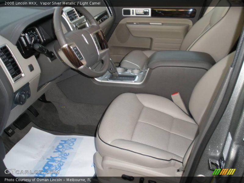 Vapor Silver Metallic / Light Camel 2008 Lincoln MKX