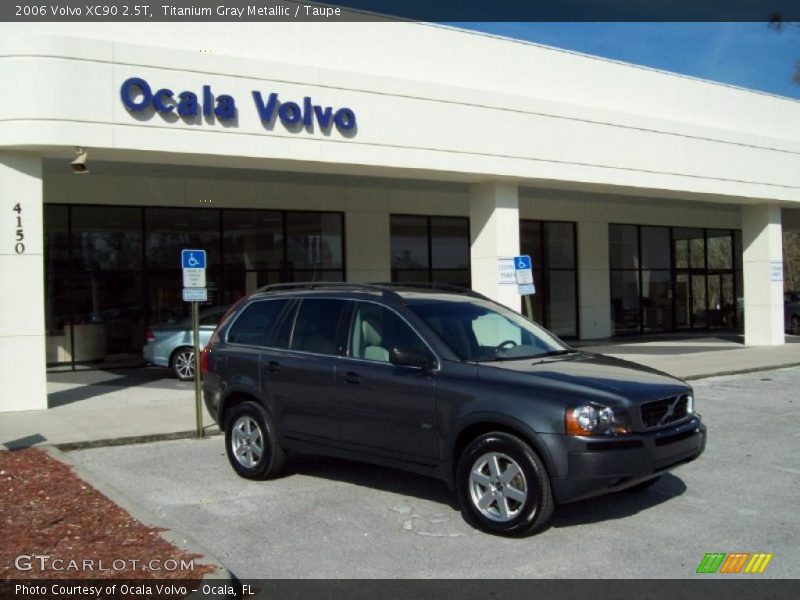 Titanium Gray Metallic / Taupe 2006 Volvo XC90 2.5T