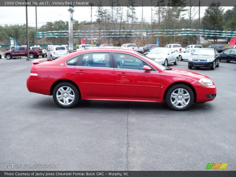 Victory Red / Neutral 2009 Chevrolet Impala LT