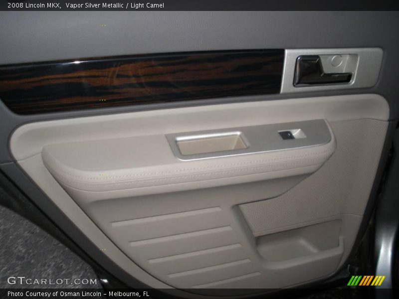 Vapor Silver Metallic / Light Camel 2008 Lincoln MKX
