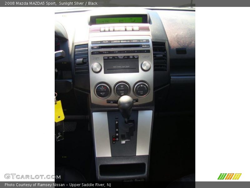 Sunlight Silver / Black 2008 Mazda MAZDA5 Sport
