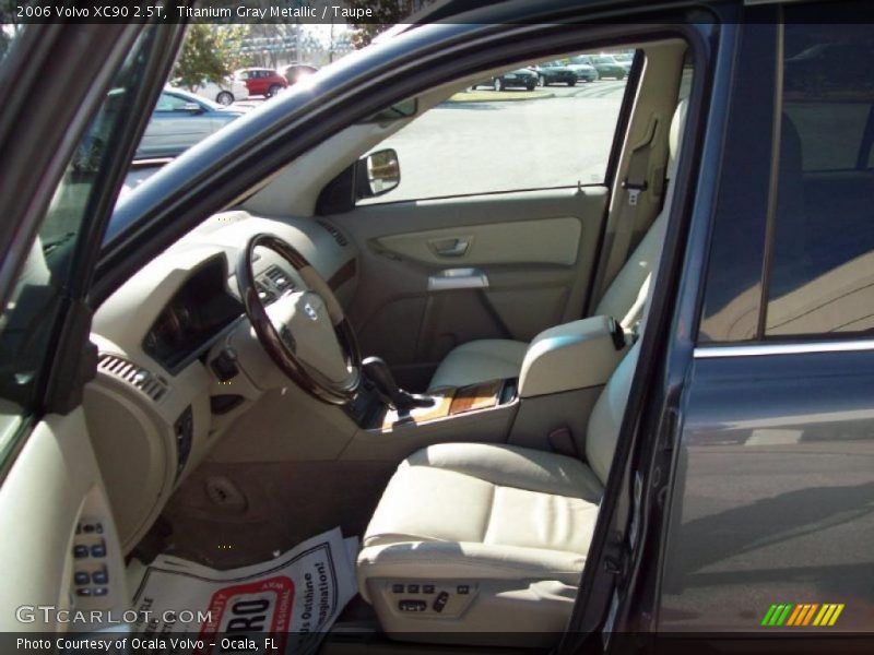 Titanium Gray Metallic / Taupe 2006 Volvo XC90 2.5T