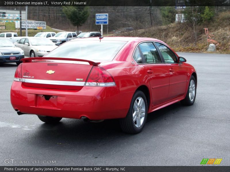 Victory Red / Neutral 2009 Chevrolet Impala LT