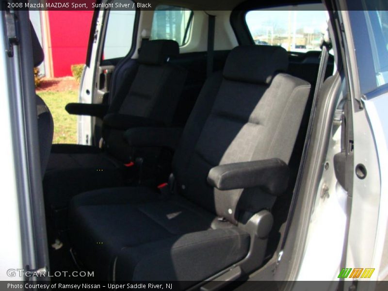 Sunlight Silver / Black 2008 Mazda MAZDA5 Sport