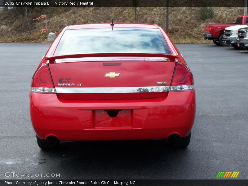 Victory Red / Neutral 2009 Chevrolet Impala LT