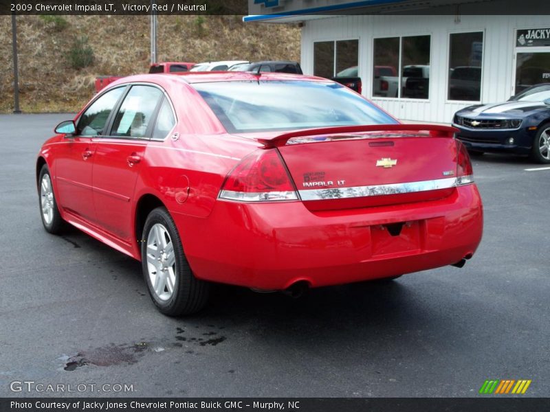 Victory Red / Neutral 2009 Chevrolet Impala LT