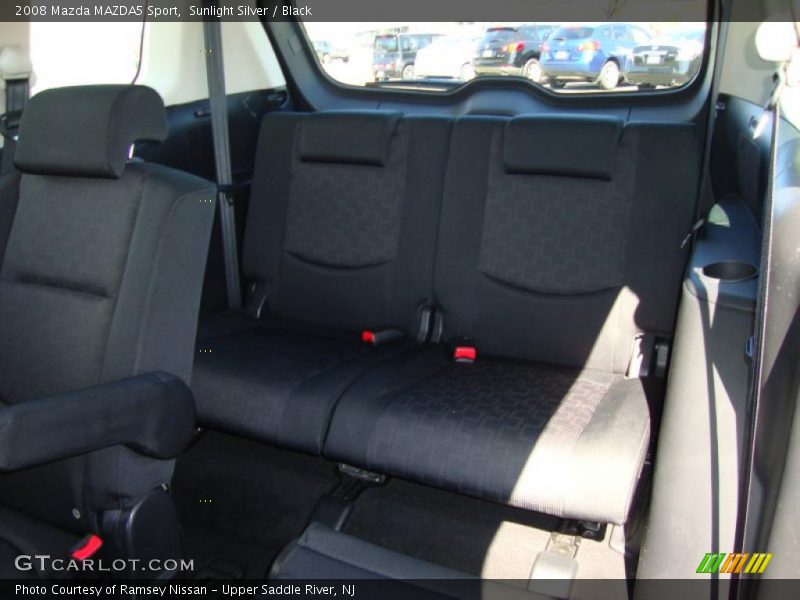 Sunlight Silver / Black 2008 Mazda MAZDA5 Sport