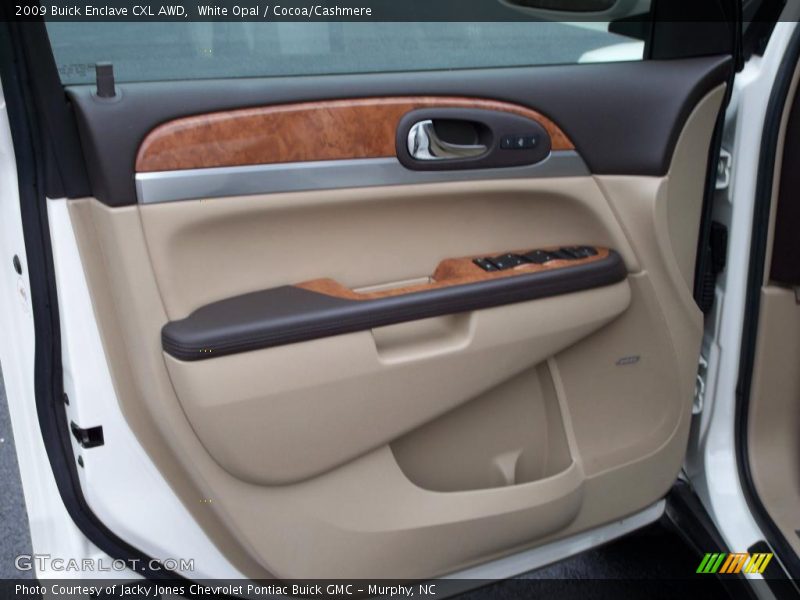 White Opal / Cocoa/Cashmere 2009 Buick Enclave CXL AWD