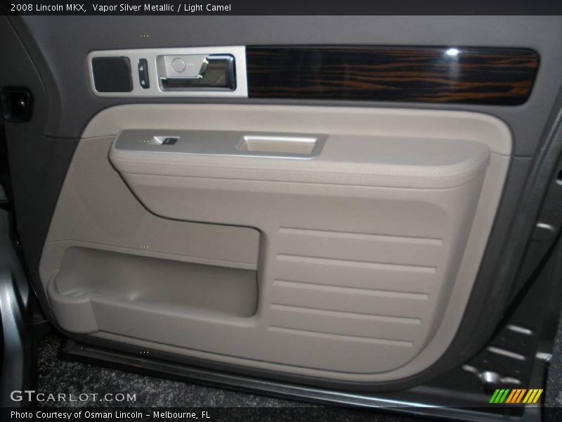 Vapor Silver Metallic / Light Camel 2008 Lincoln MKX