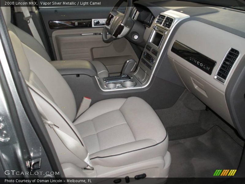 Vapor Silver Metallic / Light Camel 2008 Lincoln MKX