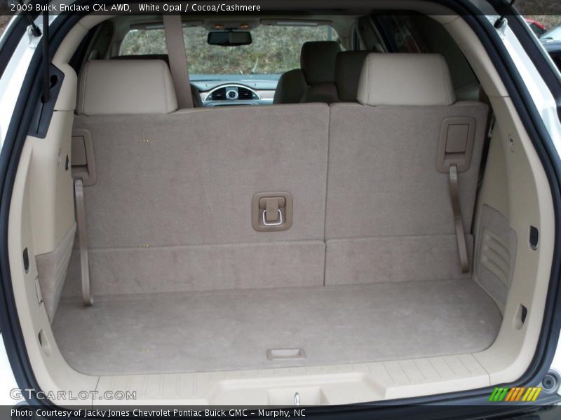 White Opal / Cocoa/Cashmere 2009 Buick Enclave CXL AWD