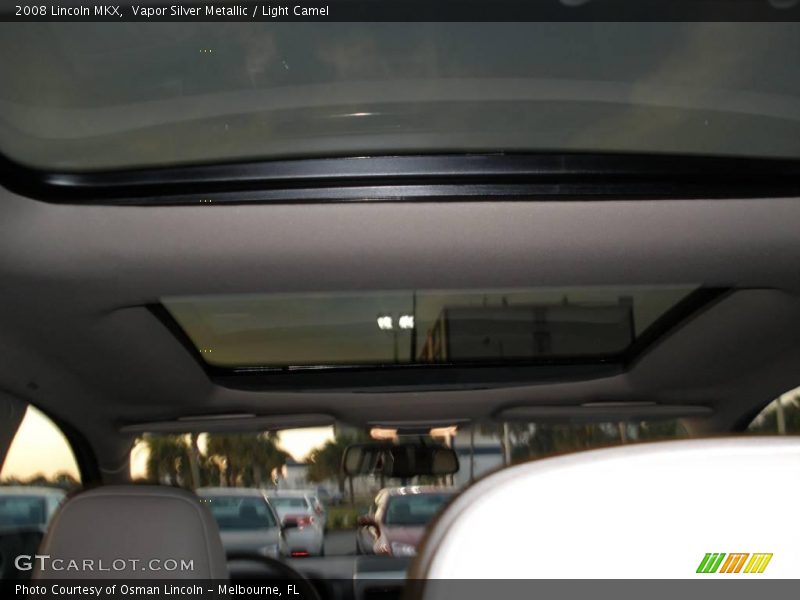 Vapor Silver Metallic / Light Camel 2008 Lincoln MKX