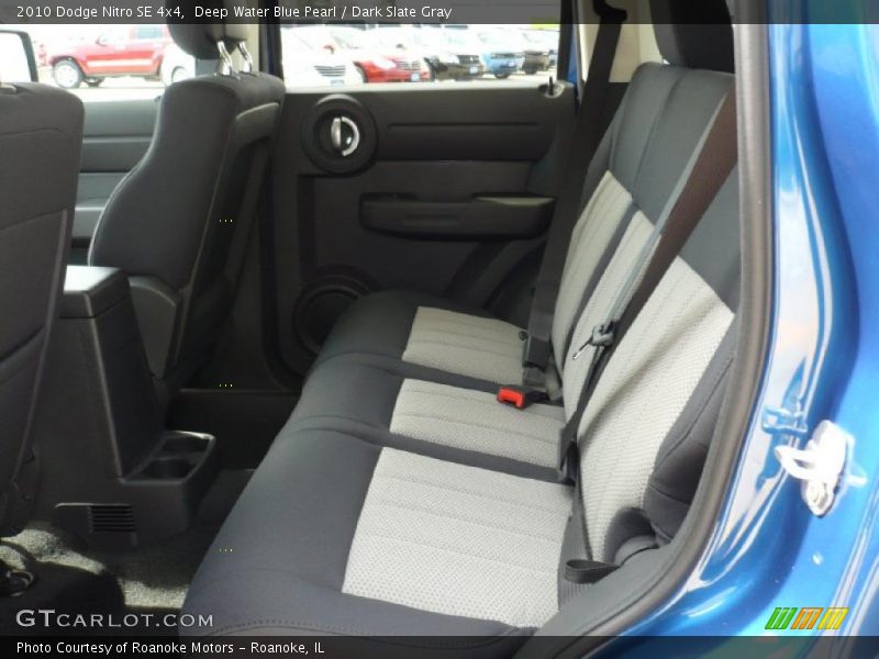 Deep Water Blue Pearl / Dark Slate Gray 2010 Dodge Nitro SE 4x4