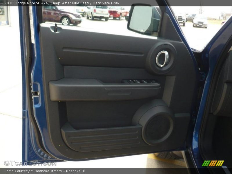 Deep Water Blue Pearl / Dark Slate Gray 2010 Dodge Nitro SE 4x4