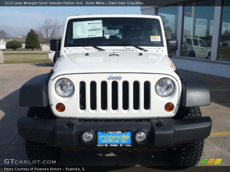 Stone White / Dark Slate Gray/Blue 2010 Jeep Wrangler Sport Islander Edition 4x4