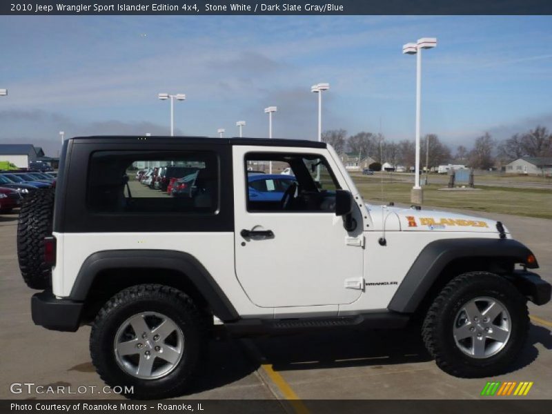 Stone White / Dark Slate Gray/Blue 2010 Jeep Wrangler Sport Islander Edition 4x4