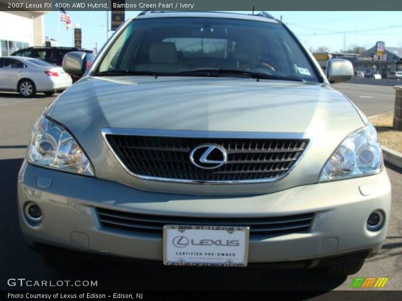 Bamboo Green Pearl / Ivory 2007 Lexus RX 400h AWD Hybrid