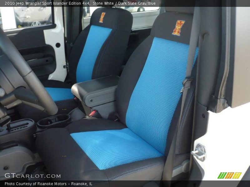 Stone White / Dark Slate Gray/Blue 2010 Jeep Wrangler Sport Islander Edition 4x4