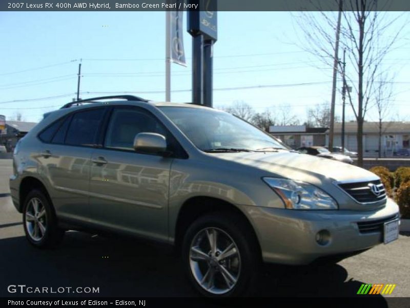 Bamboo Green Pearl / Ivory 2007 Lexus RX 400h AWD Hybrid