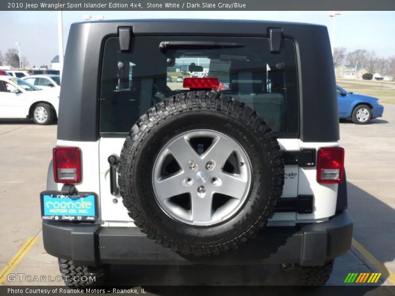 Stone White / Dark Slate Gray/Blue 2010 Jeep Wrangler Sport Islander Edition 4x4