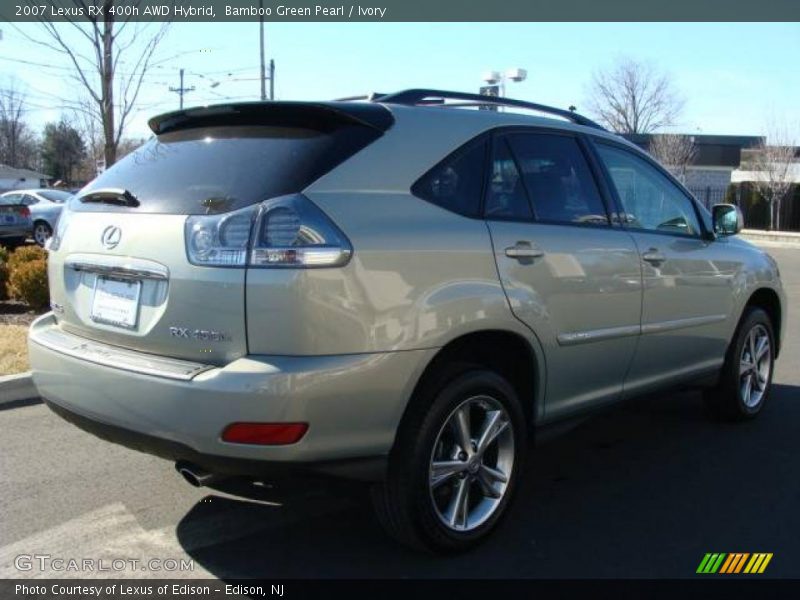 Bamboo Green Pearl / Ivory 2007 Lexus RX 400h AWD Hybrid