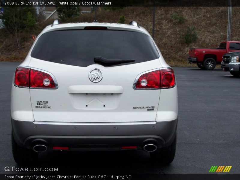 White Opal / Cocoa/Cashmere 2009 Buick Enclave CXL AWD