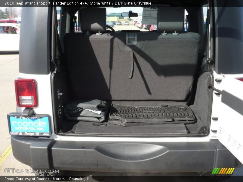 Stone White / Dark Slate Gray/Blue 2010 Jeep Wrangler Sport Islander Edition 4x4