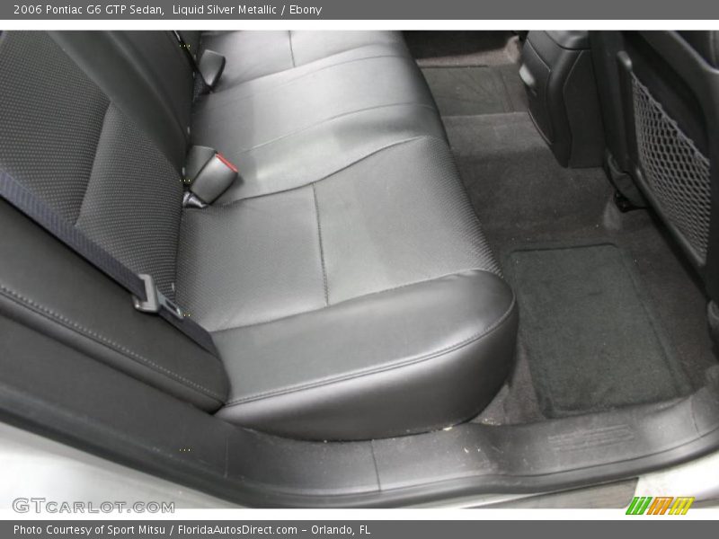 Liquid Silver Metallic / Ebony 2006 Pontiac G6 GTP Sedan