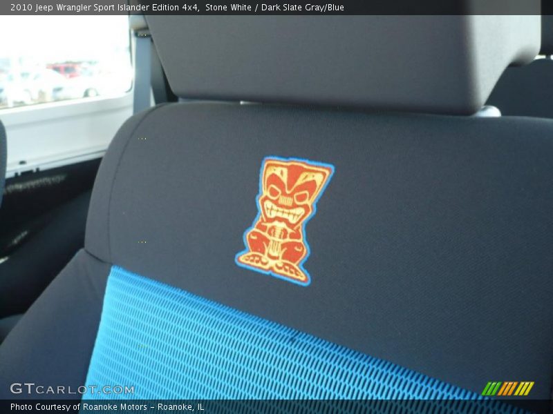 Stone White / Dark Slate Gray/Blue 2010 Jeep Wrangler Sport Islander Edition 4x4