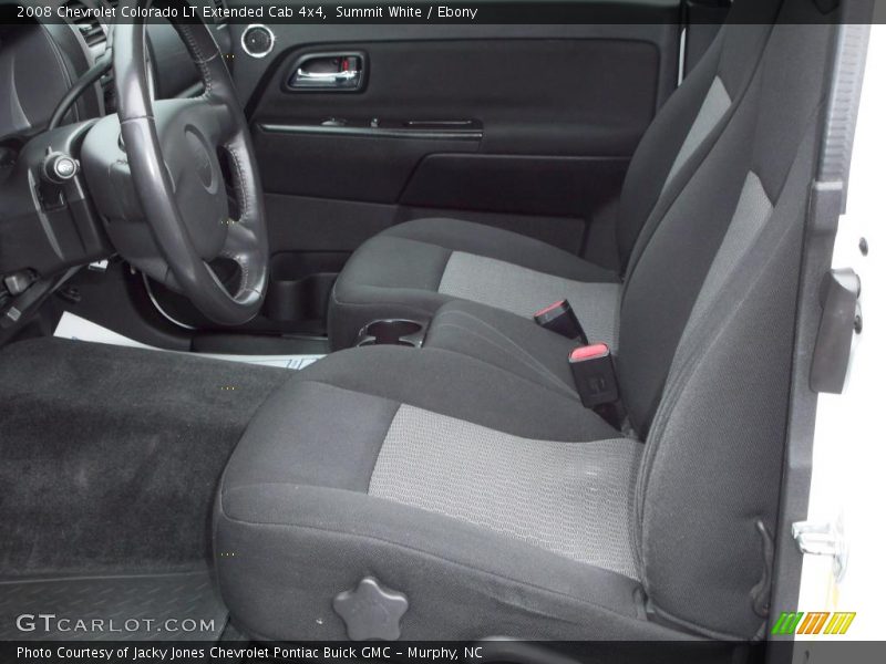 Summit White / Ebony 2008 Chevrolet Colorado LT Extended Cab 4x4