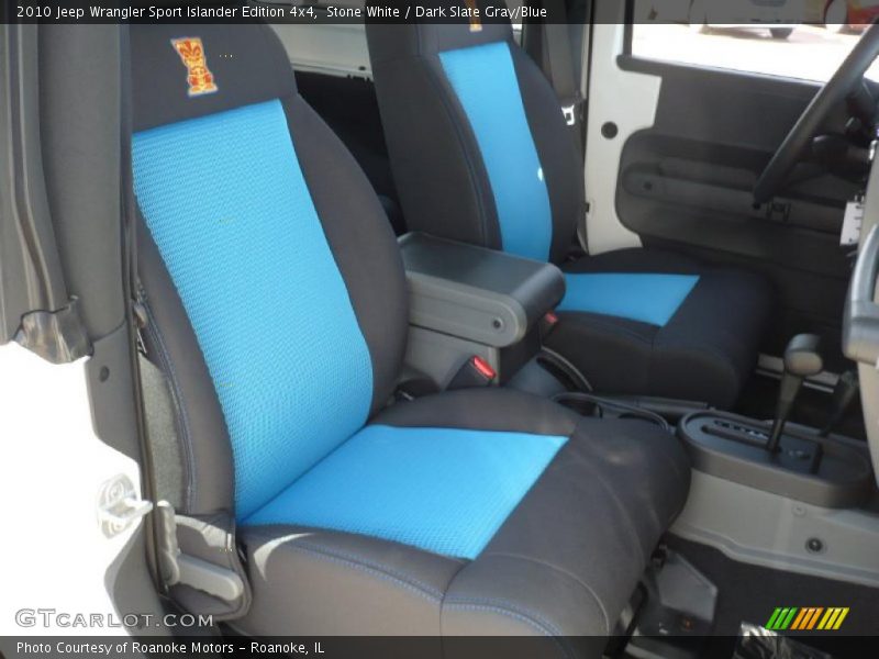 Stone White / Dark Slate Gray/Blue 2010 Jeep Wrangler Sport Islander Edition 4x4