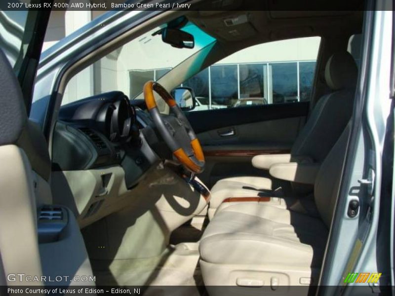 Bamboo Green Pearl / Ivory 2007 Lexus RX 400h AWD Hybrid